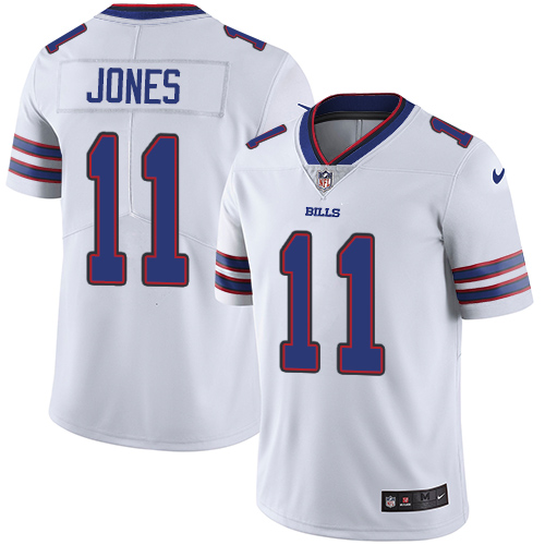 Nike Bills #11 Zay Jones White Youth Stitched NFL Vapor Untouchable Limited Jersey